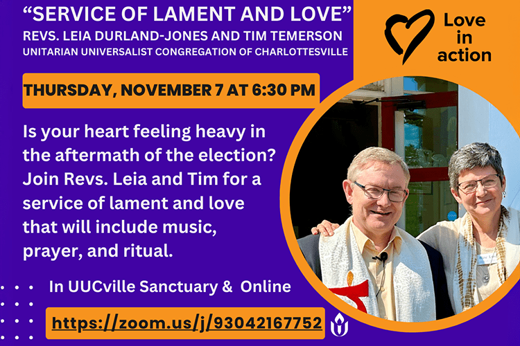 Service of Lament and Love