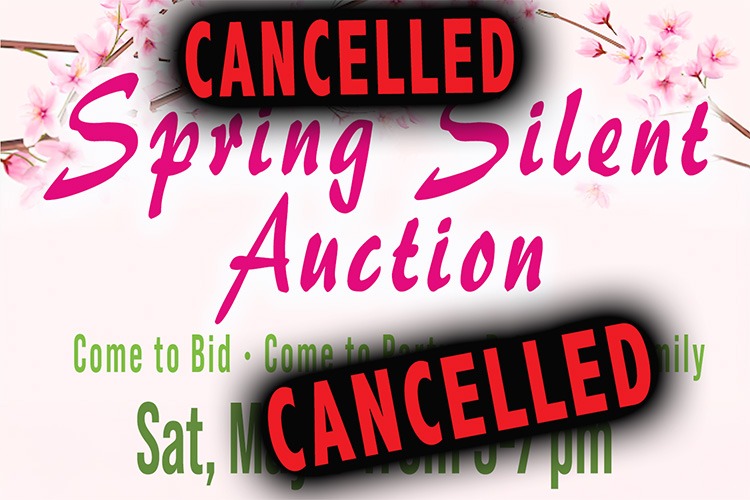 The Spring Auction is Cancelled